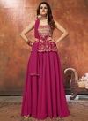Pink New Designer Heavy Wedding Wear Fancy Salwar Suit Collection DRS116